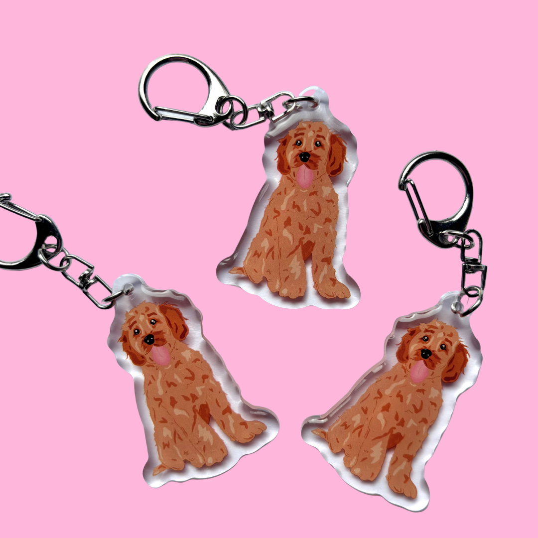 Llavero Golden Doodle