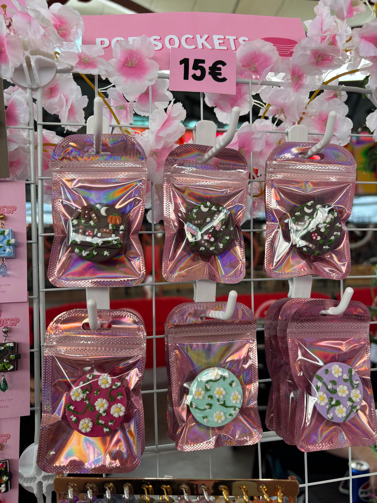 Pop sockets /Phone Grips artesanales